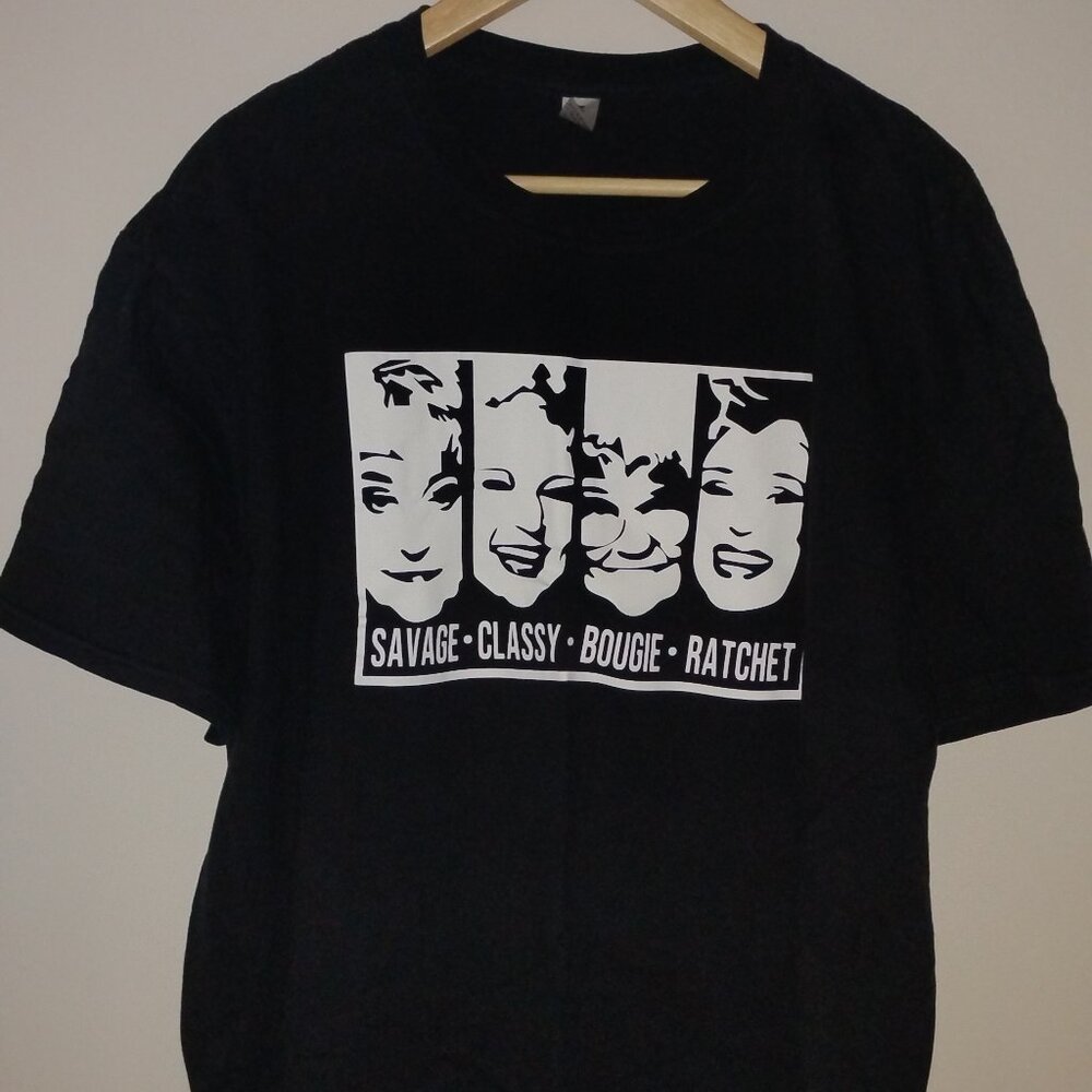 Short Sleeve Black Graphic Tee